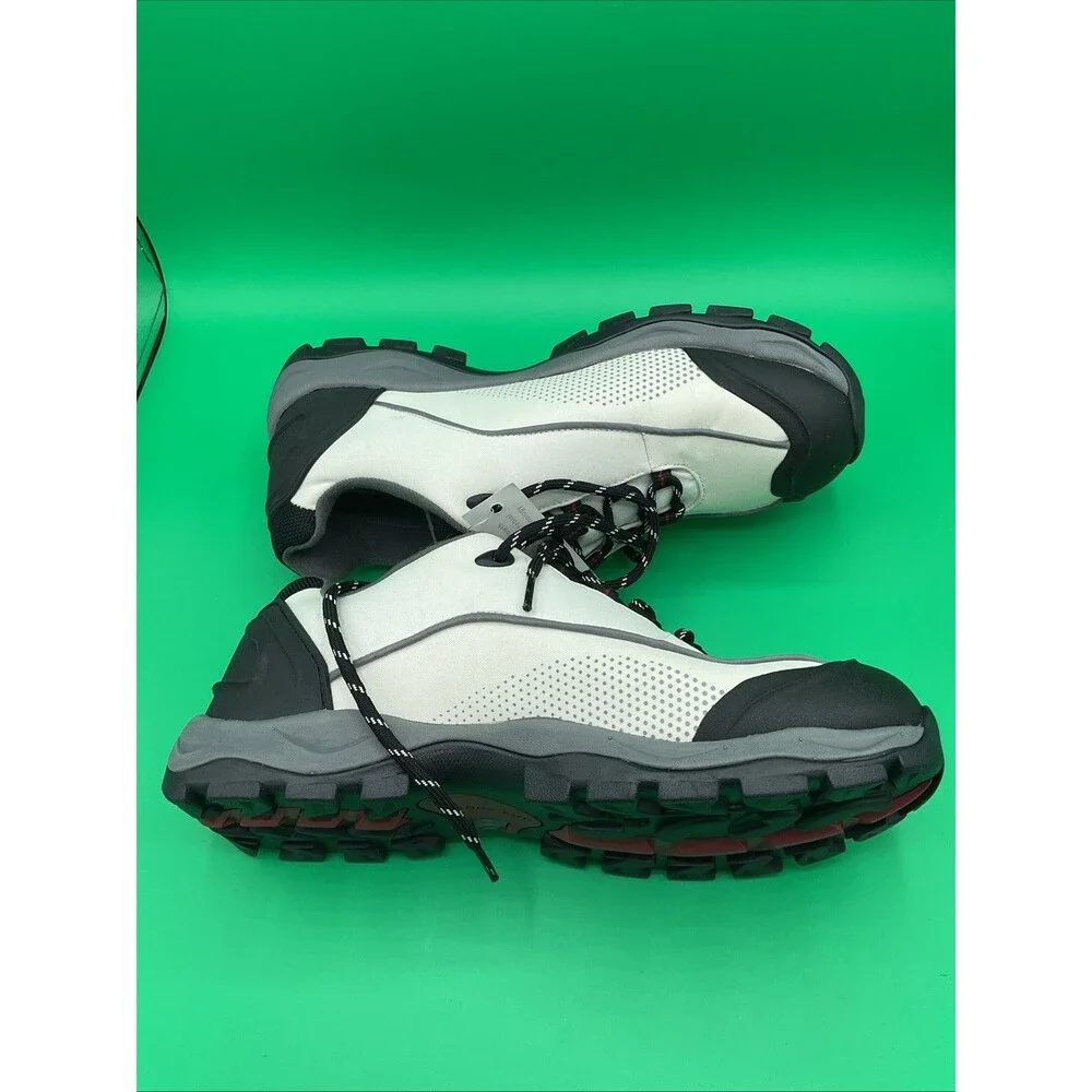 Lands' End women's White /black Hiking Athletic Shoes size 10B.NWOB - Picture 8 of 14